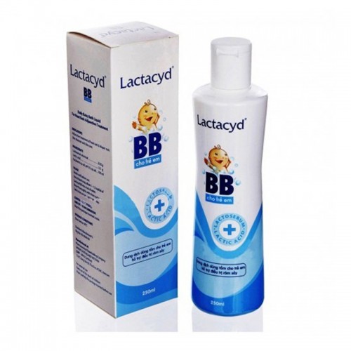 Dung dịch tắm trị rôm sảy Lactacyd BB 250ml