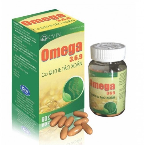 OMEGA 3.6.9 Co Q10 & TẢO XOẮN